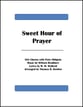 Sweet Hour of Prayer SSA choral sheet music cover